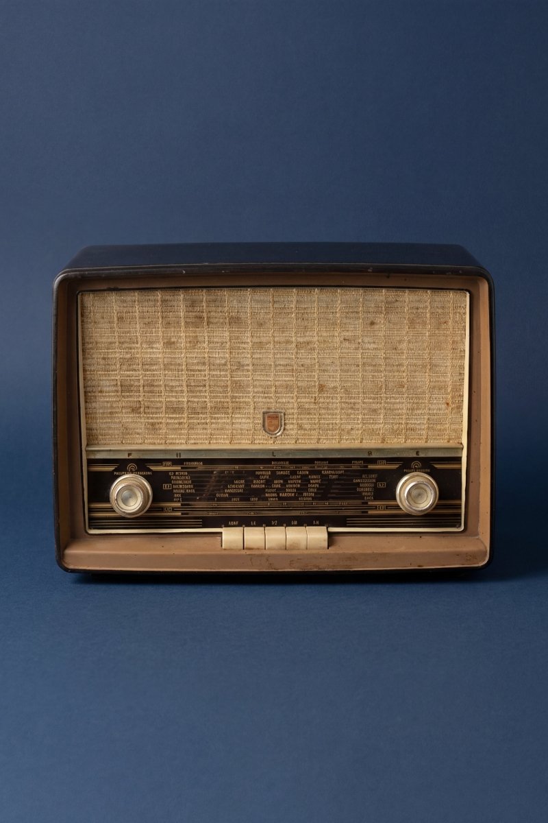 Radio Bluetooth Philips Vintage de 1956 - radio - vintage - bluetooth - tsf - dab - modernisation - retrofit