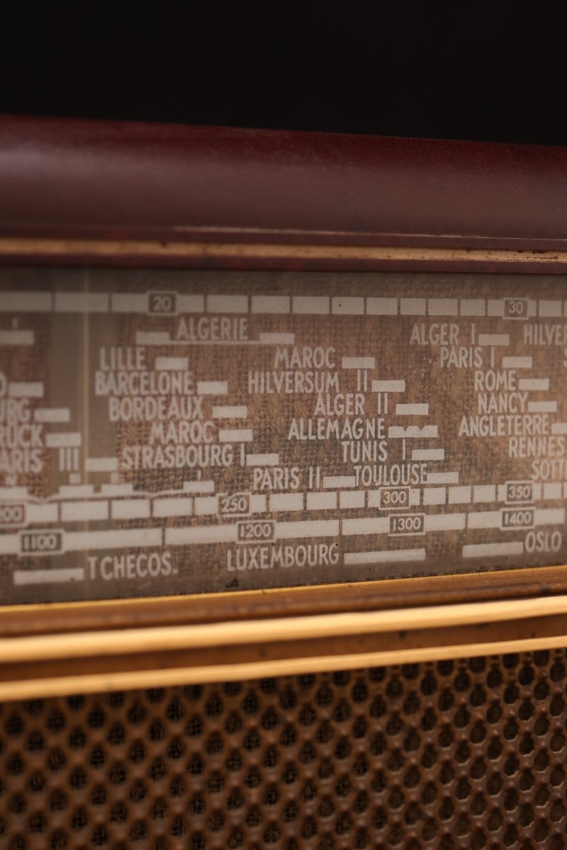 Radio Bluetooth Radiola Vintage de 1951 - radio - vintage - bluetooth - tsf - dab - modernisation - retrofit