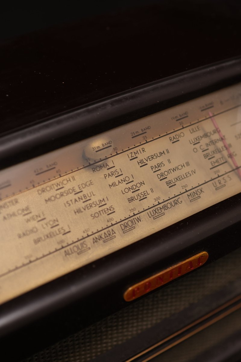 Radio Bluetooth Pontiac Vintage de 1952 - radio - vintage - bluetooth - tsf - dab - modernisation - retrofit