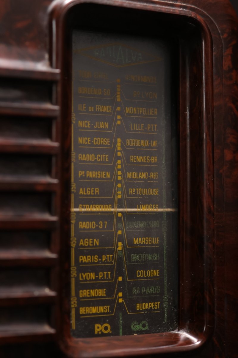 Radio Bluetooth Radialva Vintage de 1938 - radio - vintage - bluetooth - tsf - dab - modernisation - retrofit