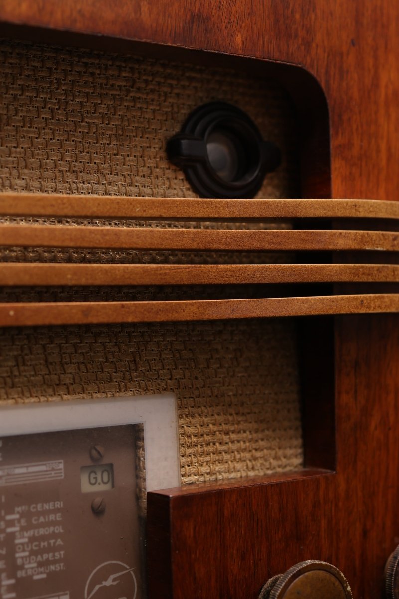 Radio Bluetooth GMR Vintage de 1951 - radio - vintage - bluetooth - tsf - dab - modernisation - retrofit