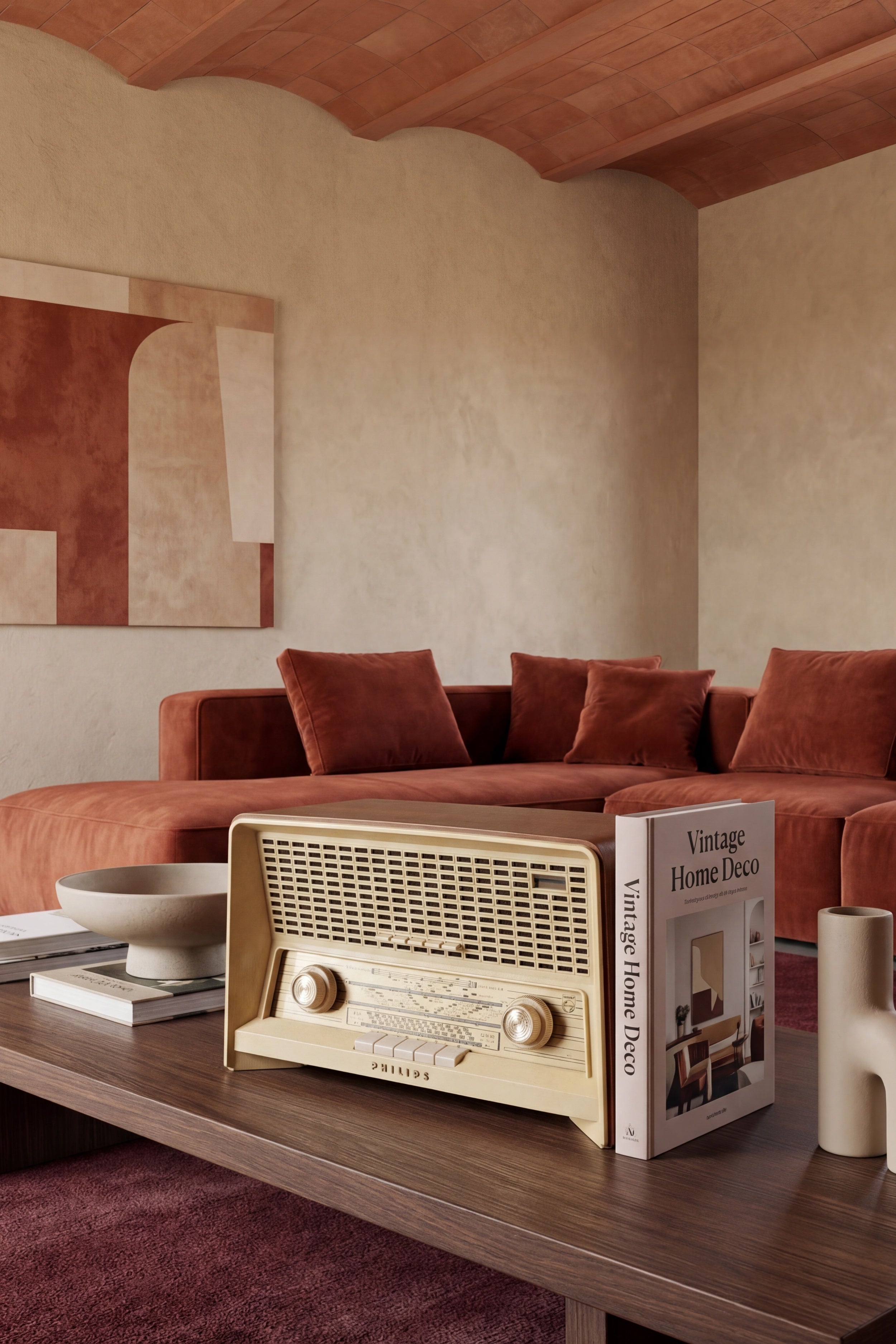 Radio Bluetooth Philips Vintage de 1958