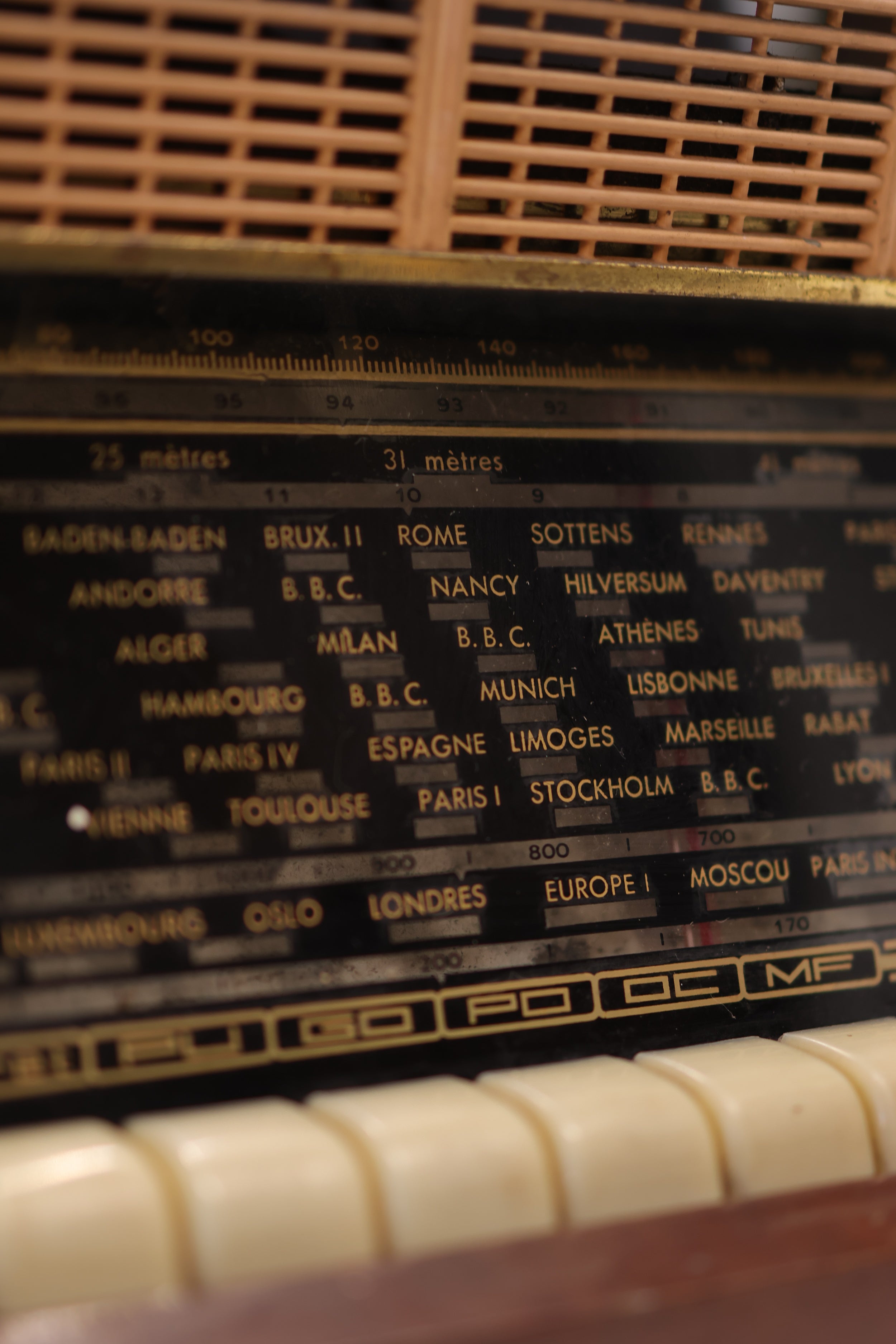 Radio Bluetooth La voix de son maître Vintage de 1957