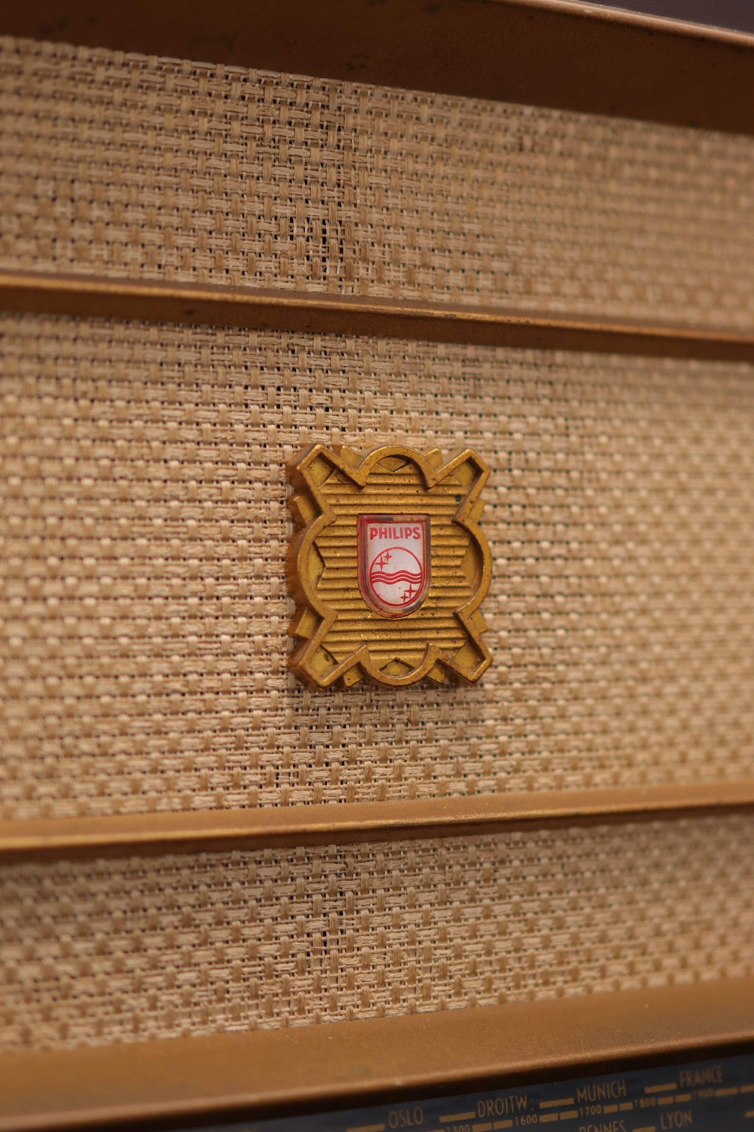 Radio Bluetooth Philips Vintage de 1955