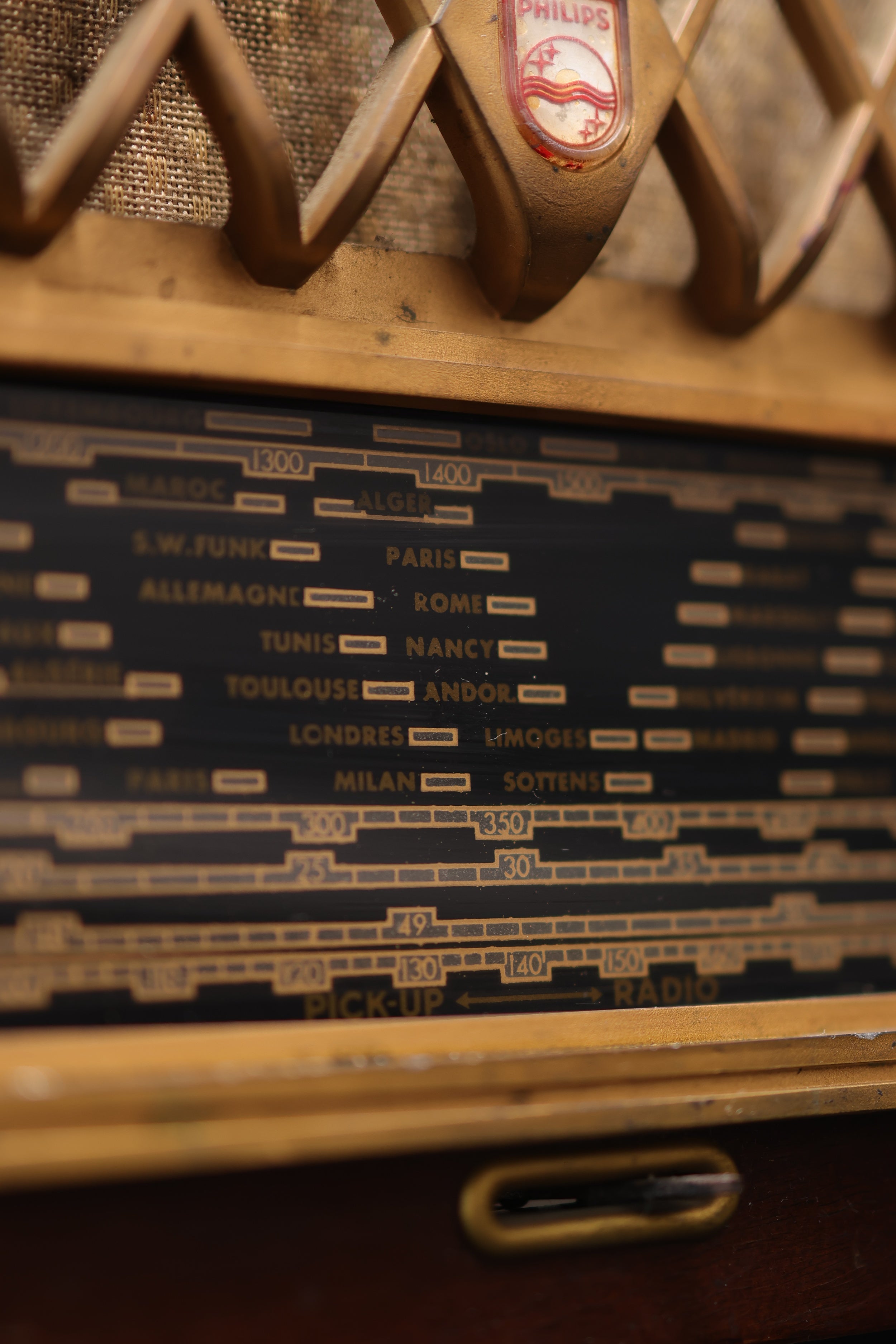 Radio Bluetooth Philips Vintage de 1954