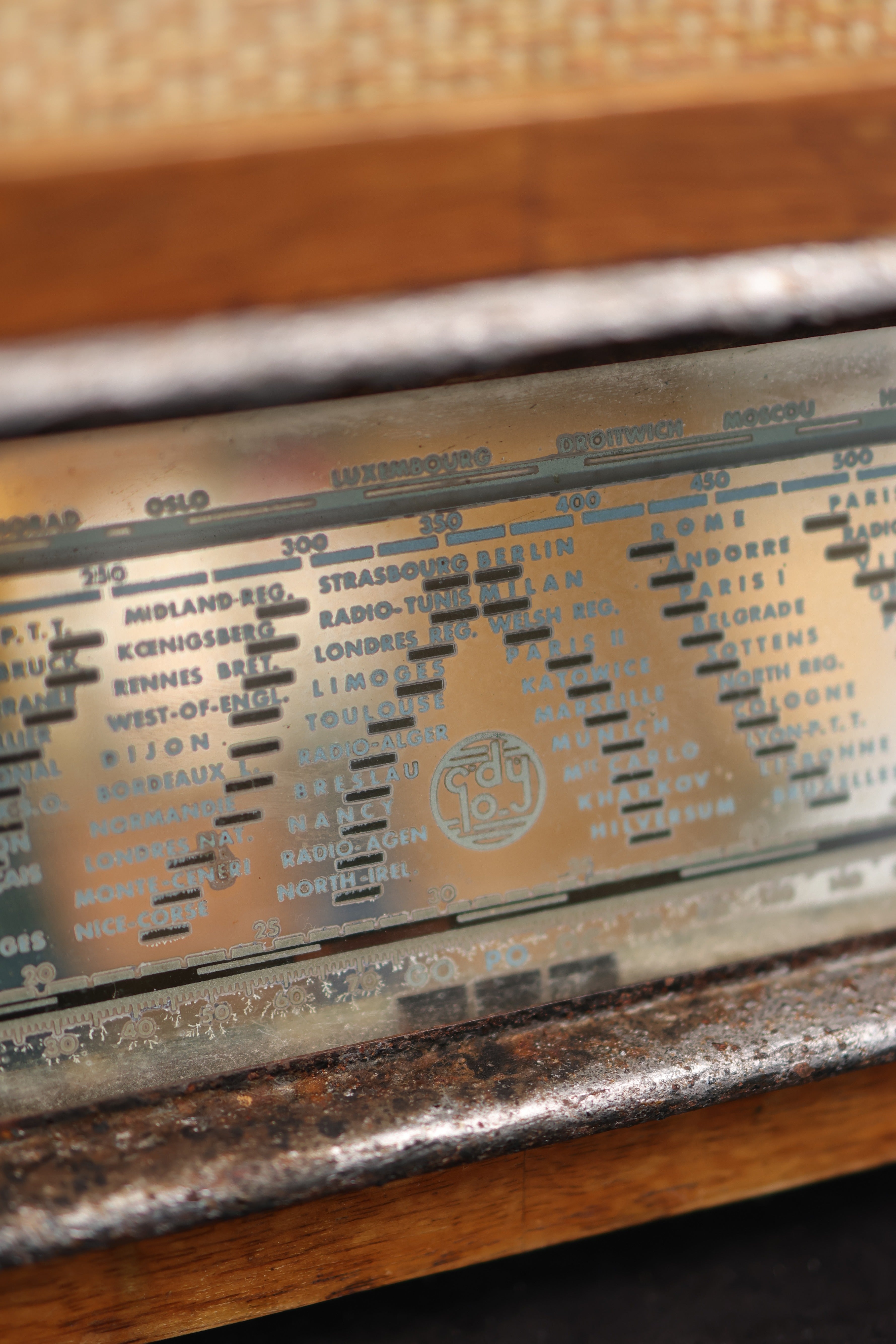 Radio Bluetooth Gody Vintage de 1947