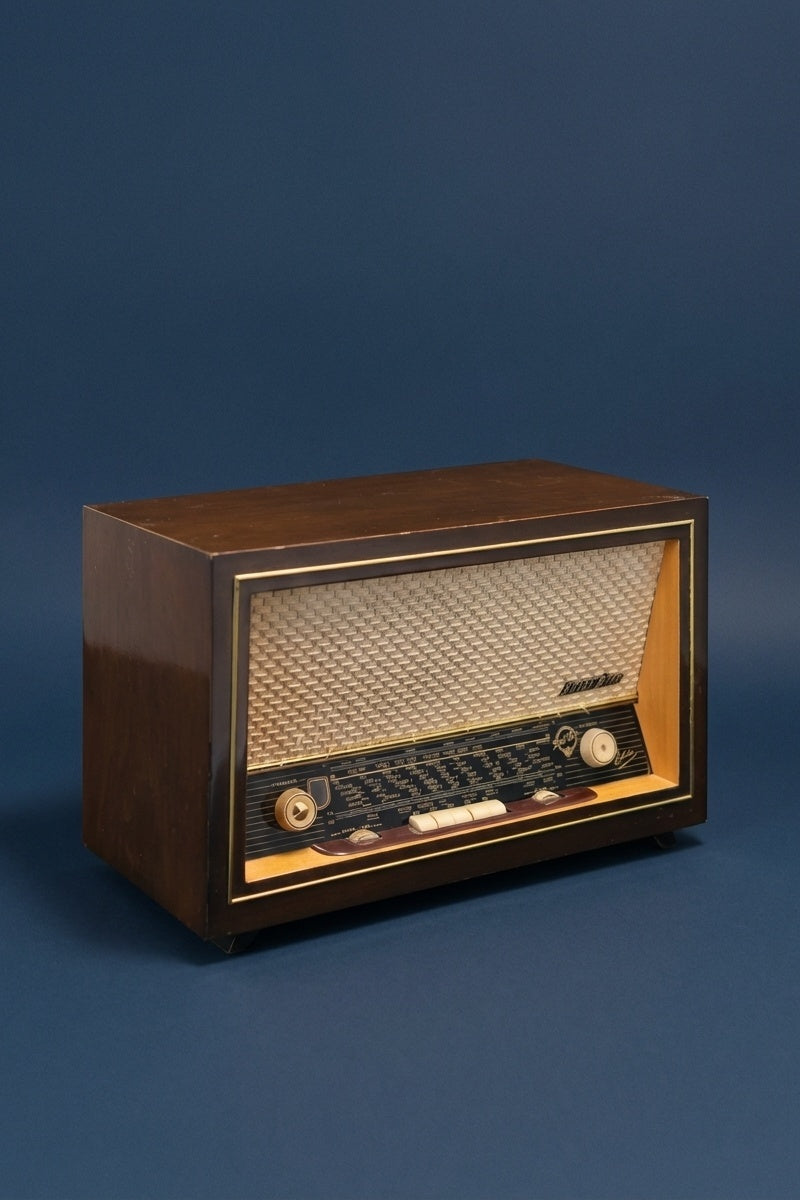 Radio Bluetooth Point bleu Vintage de 1952