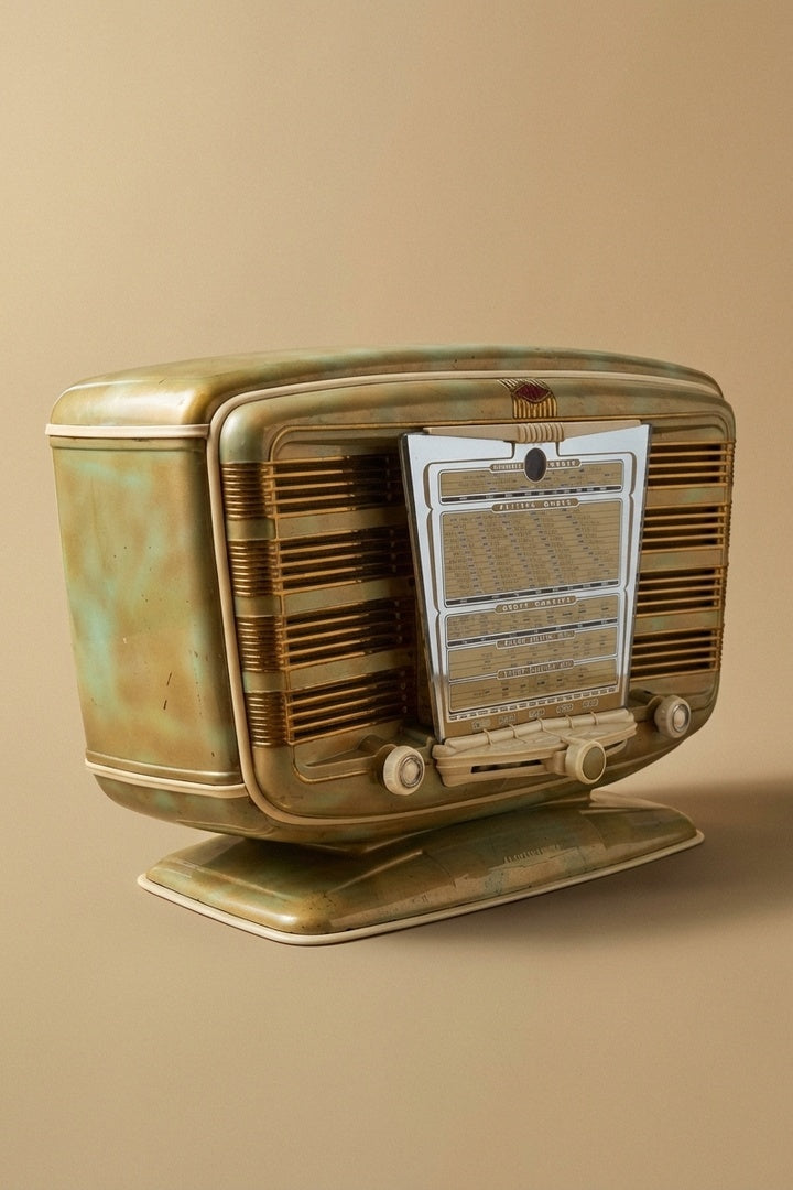 Radio Bluetooth SNR Vintage de 1950