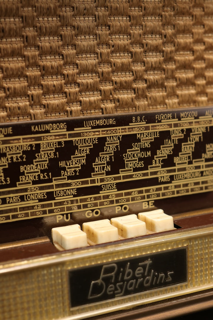 Radio Bluetooth Ribet Desjardin Vintage de 1955