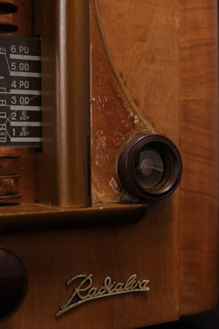 Radio Bluetooth Radialva Vintage de 1951