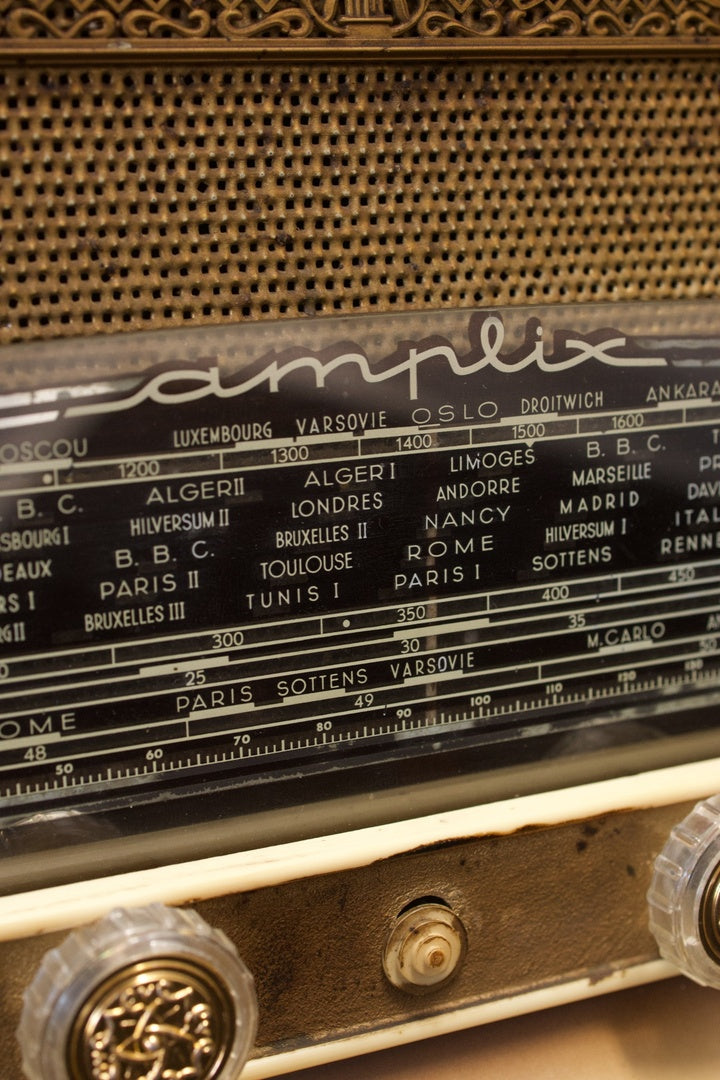 Radio Bluetooth Amplix Vintage del 1954