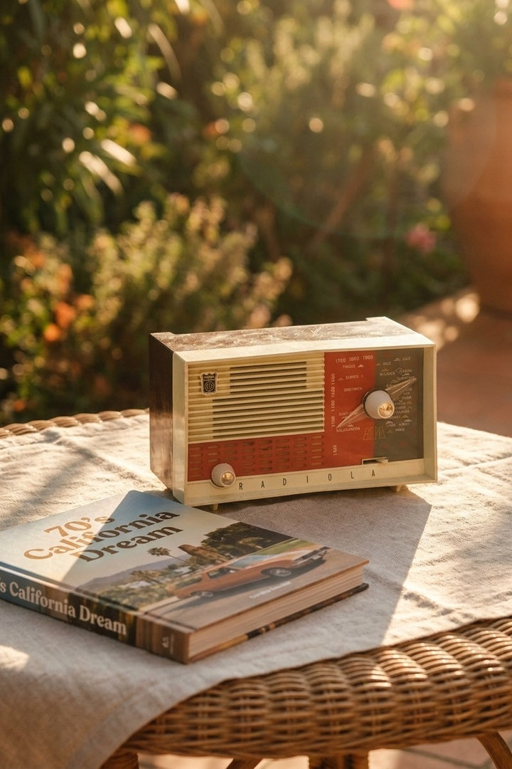 Transistor Bluetooth Radiola Vintage de 1960