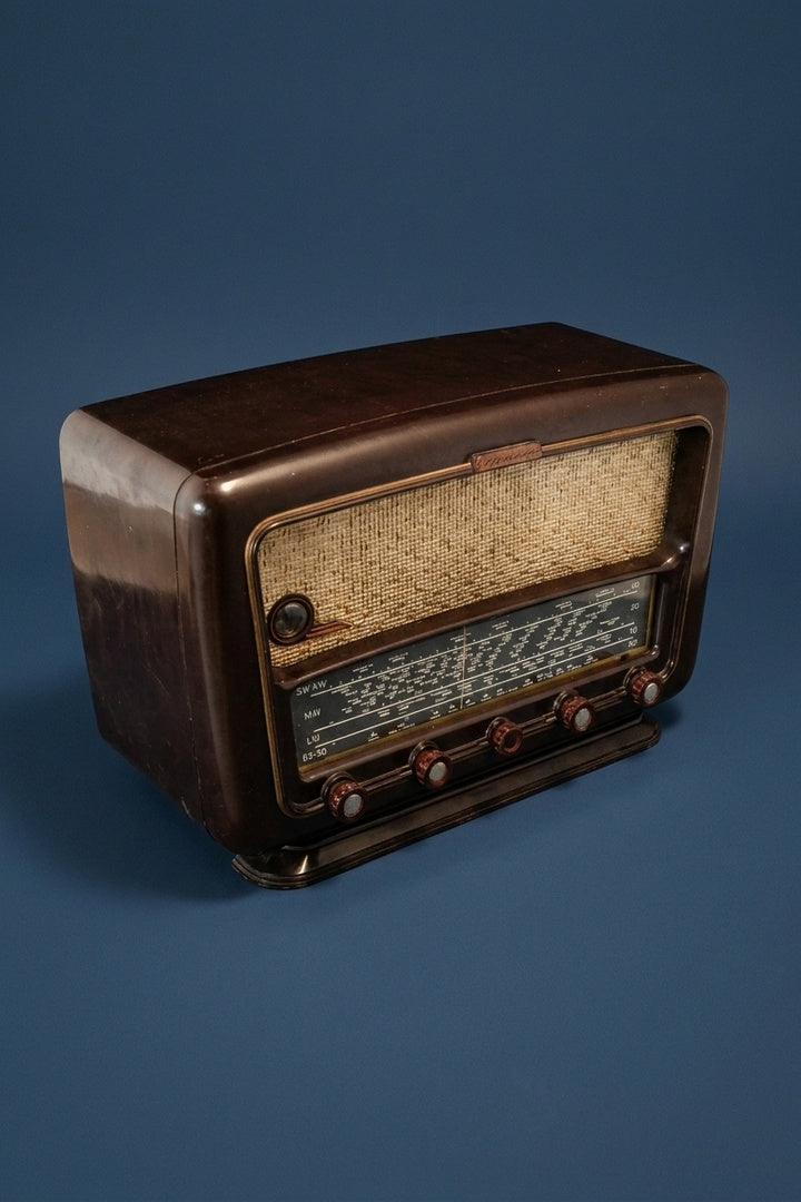 Radio Bluetooth Schneider Vintage de 1954 - modernisation Bluetooth A.bsolument