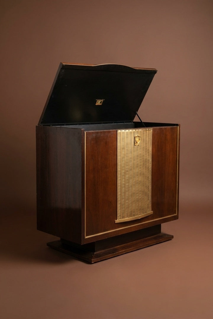 Meuble Bluetooth La voix de son maître Vintage de 1955 - modernisation Bluetooth A.bsolument