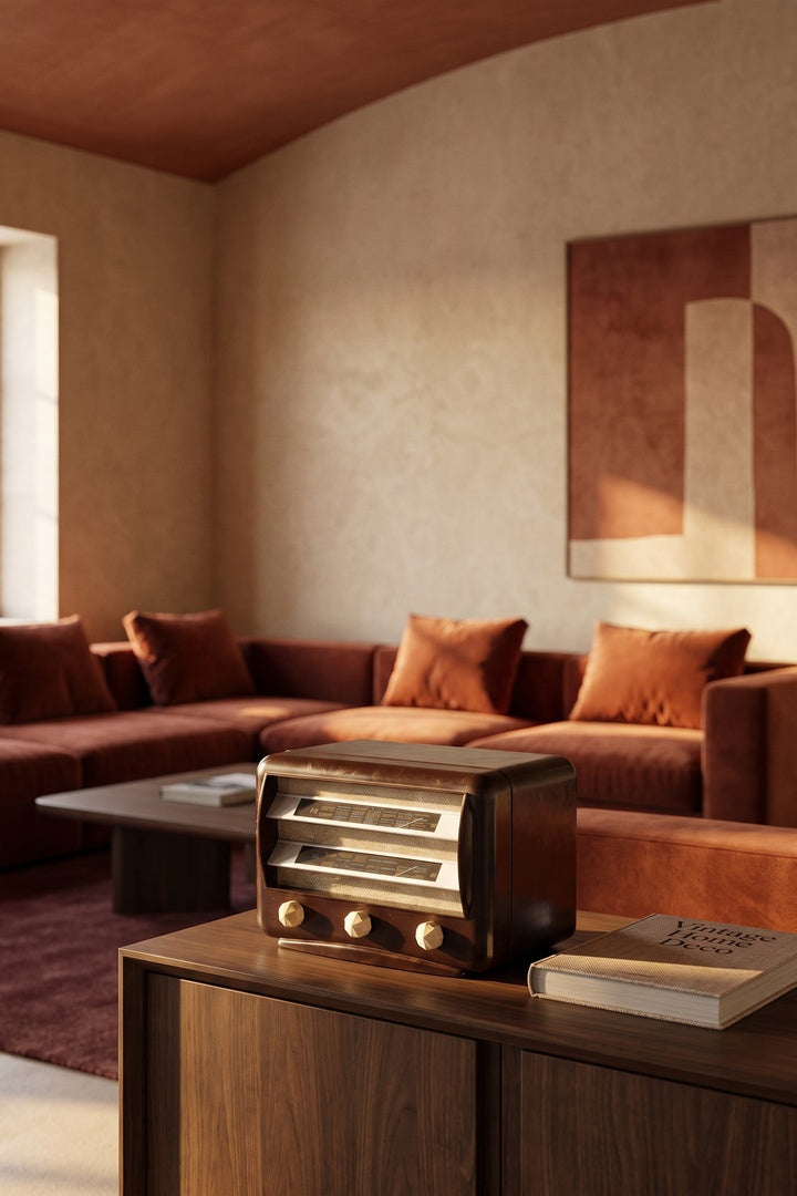 Radio Bluetooth Artisanale Vintage de 1949 - photo 3