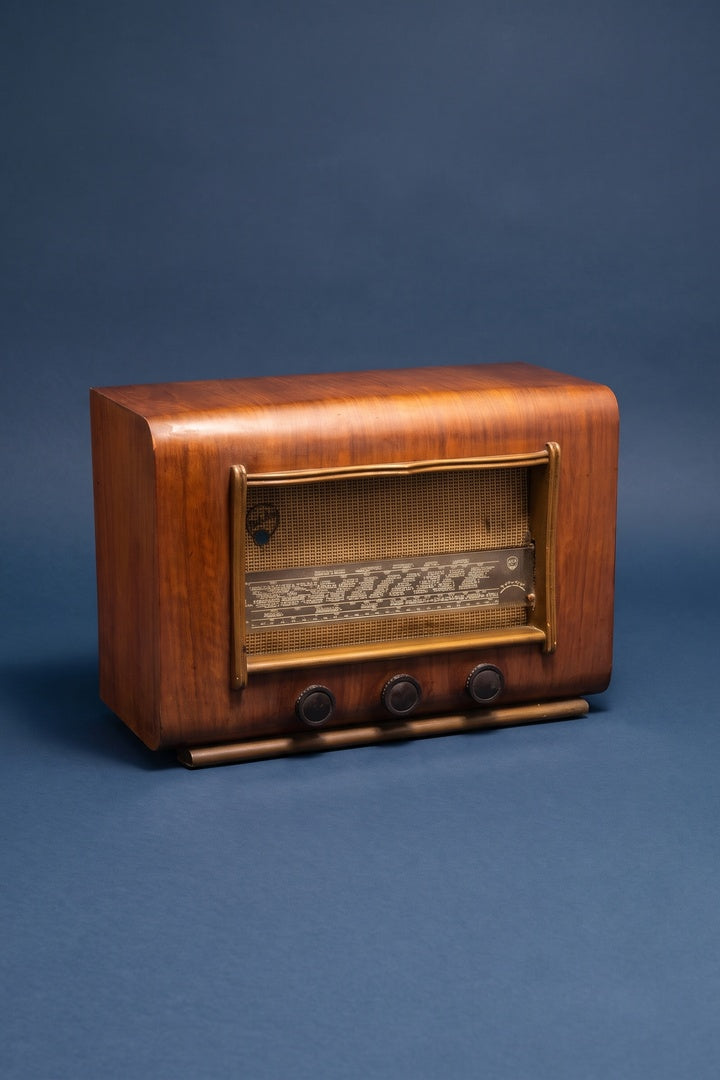 Radio Bluetooth Point Bleu Vintage de 1951 - modernisation Bluetooth A.bsolument