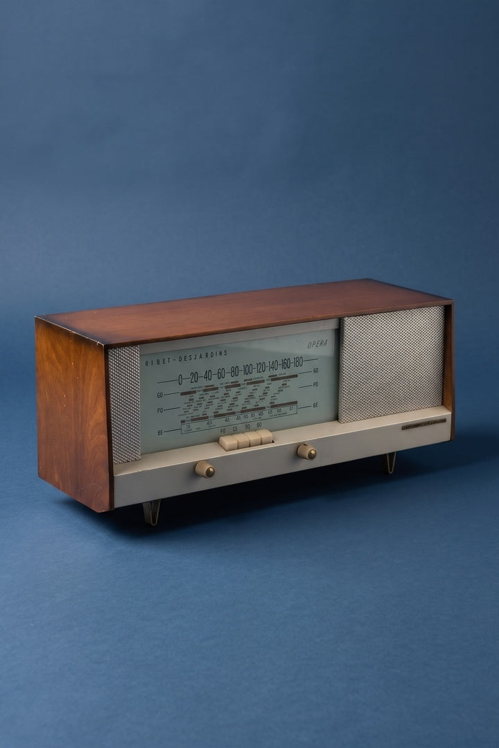 Radio Bluetooth Ribet-Desjardins Vintage de 1961 - modernisation Bluetooth A.bsolument
