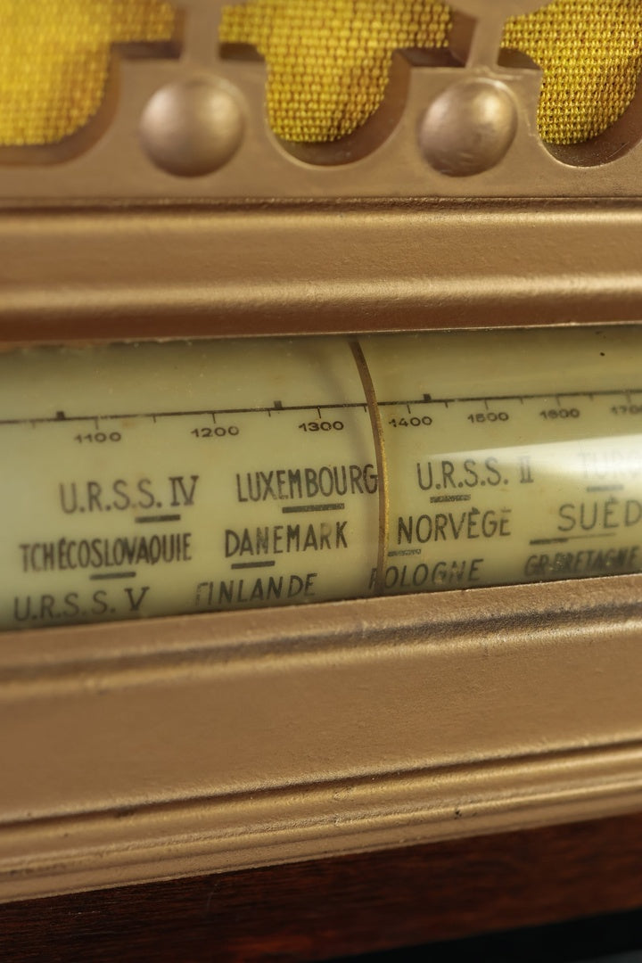 Radio Bluetooth Ducretet-Thomson Vintage de 1952 - photo 4