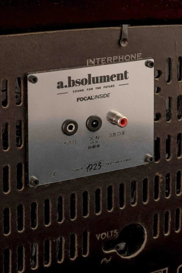 Radio Bluetooth GMR Vintage de 1951 - radio - vintage - bluetooth - tsf - dab - modernisation - retrofit