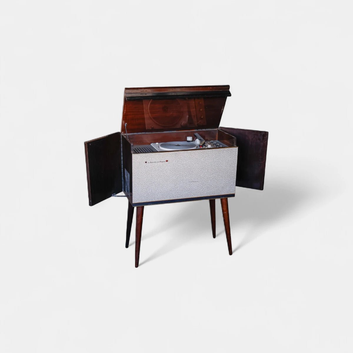 Meuble Bluetooth La Voix De Son Maître Vintage 60’S - enceinte - connectée - design - haut - de - gamme - vintage - prodige - radio