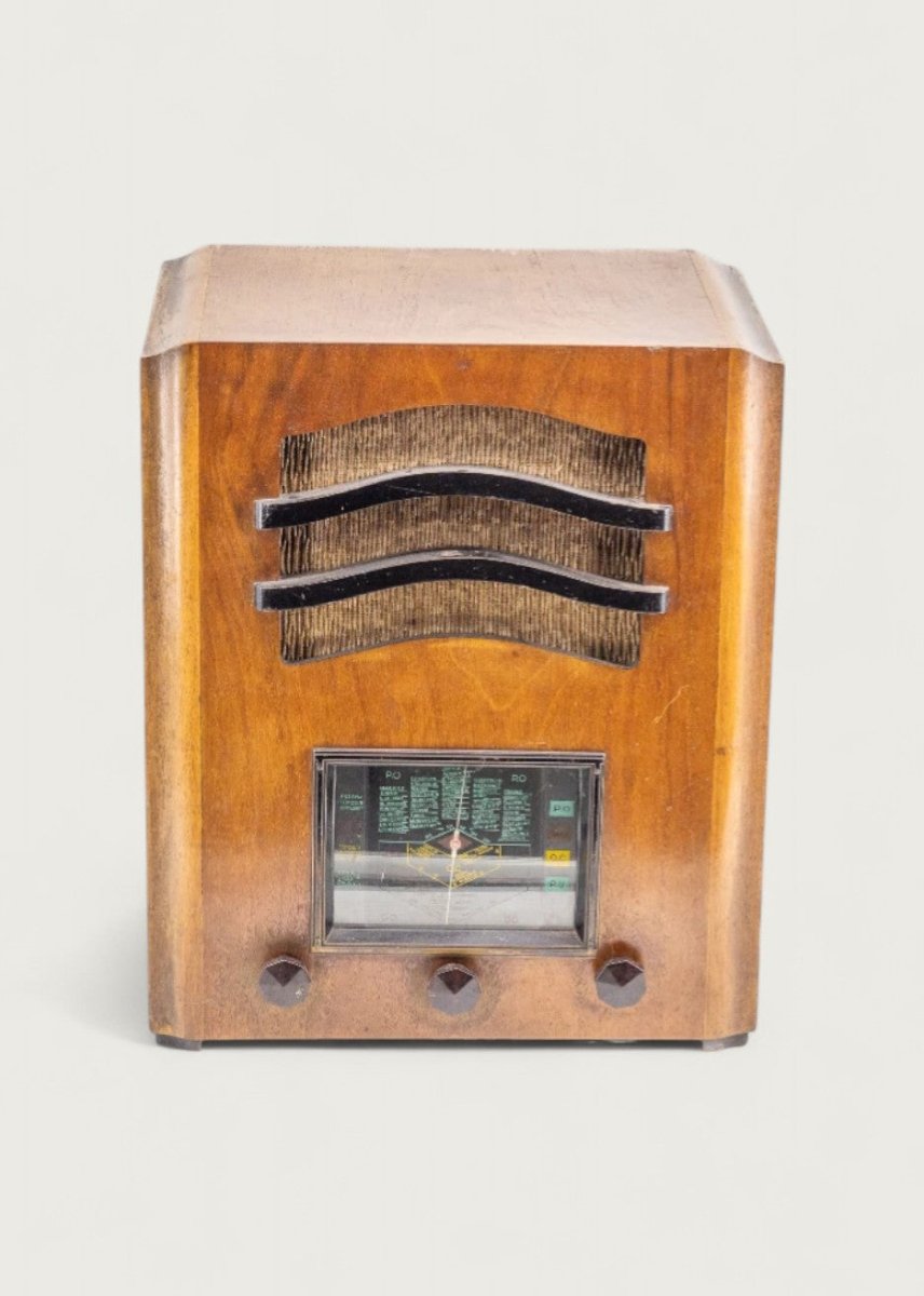 Radio Bluetooth Artisanale Vintage 30’S - radio - vintage - bluetooth - tsf - absolument - dab - modernisation - retrofit