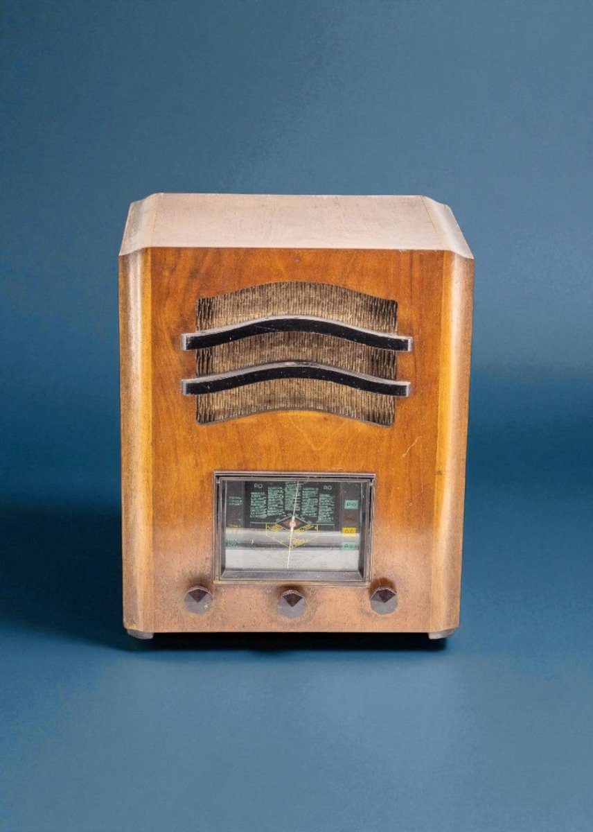 Radio Bluetooth Artisanale Vintage 30’S - radio - vintage - bluetooth - tsf - absolument - dab - modernisation - retrofit