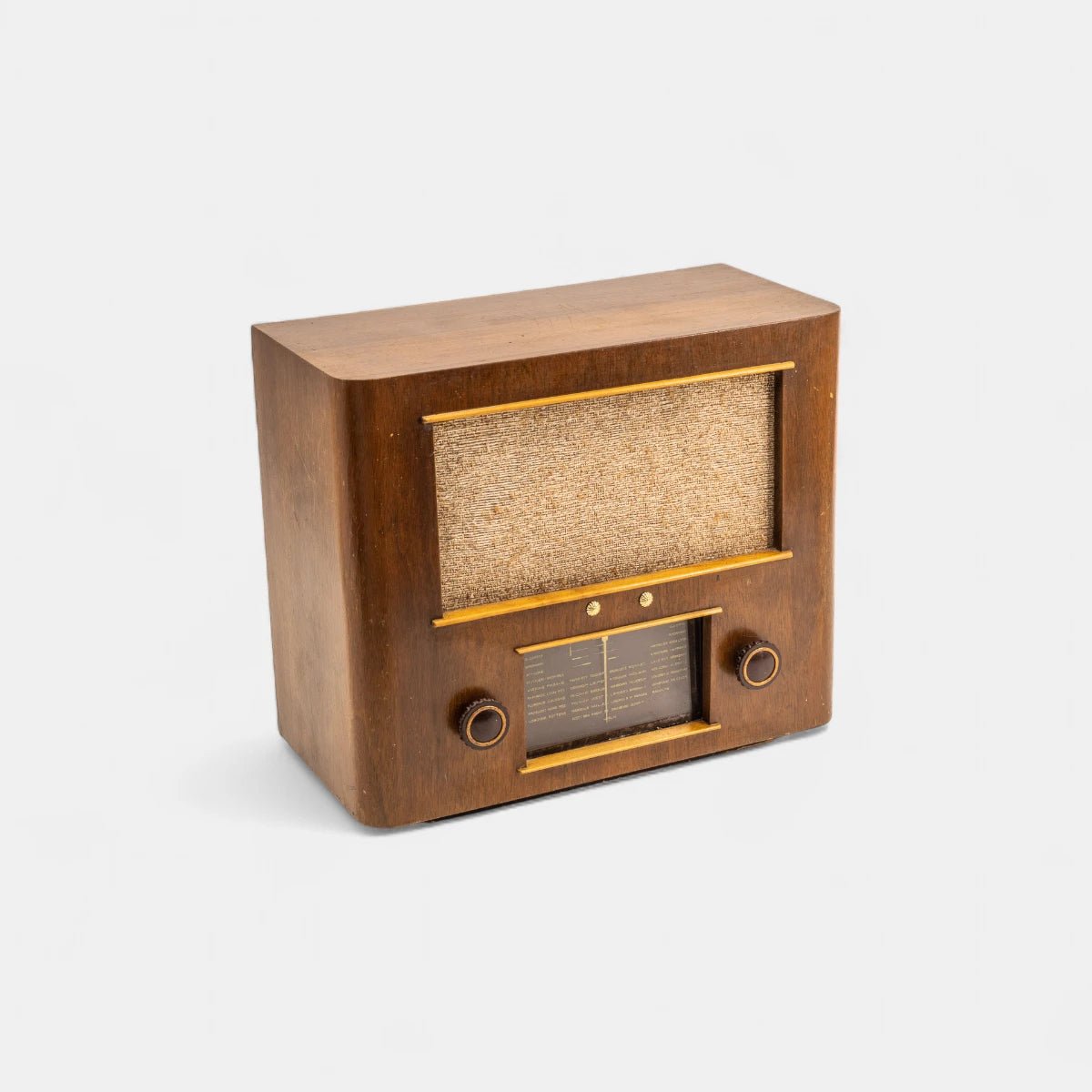 Radio Bluetooth Artisanale Vintage 40’S - enceinte - connectée - design - haut - de - gamme - vintage - prodige - radio
