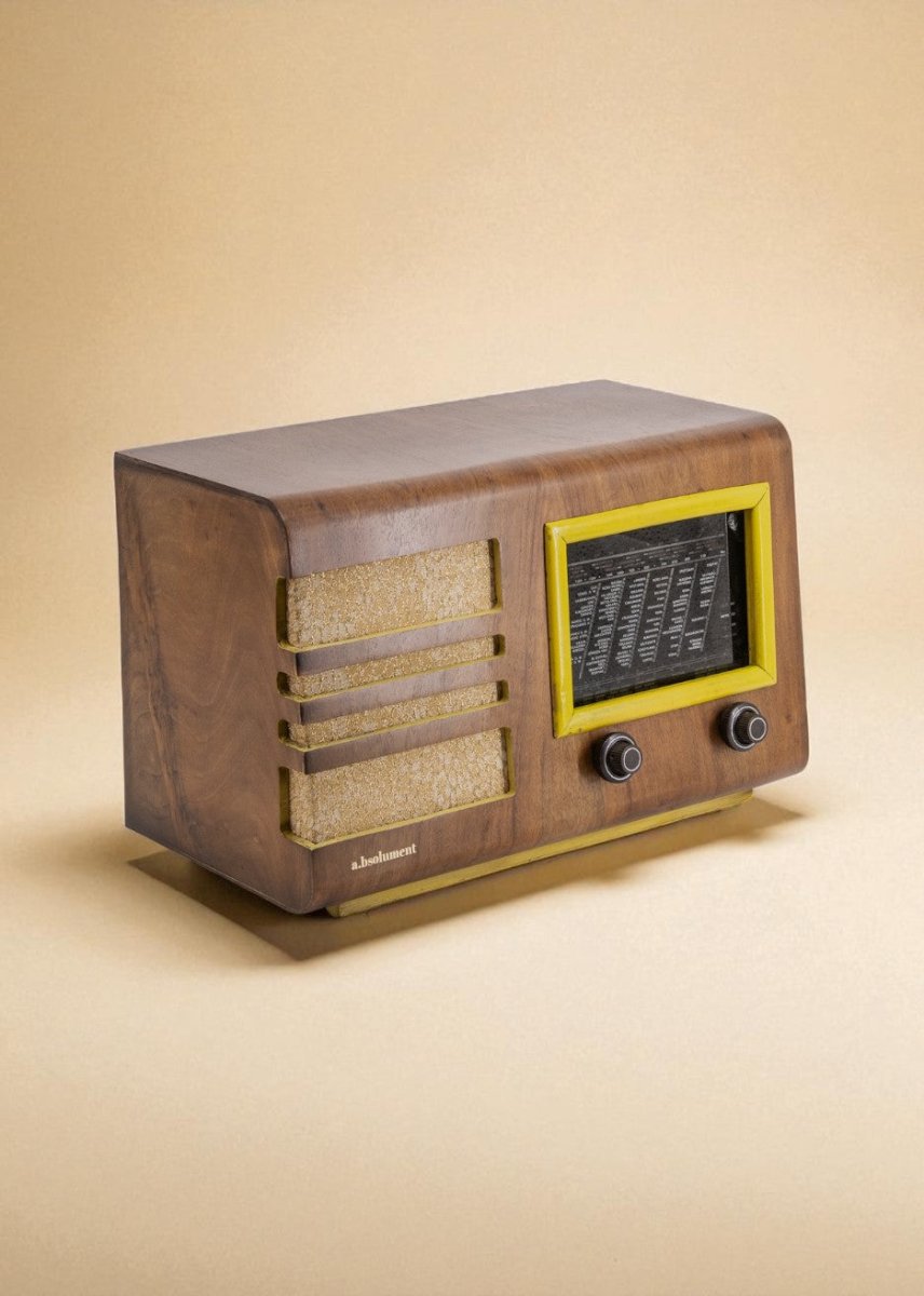 Radio Bluetooth Artisanale Vintage 40's - radio - vintage - bluetooth - tsf - absolument - dab - modernisation - retrofit