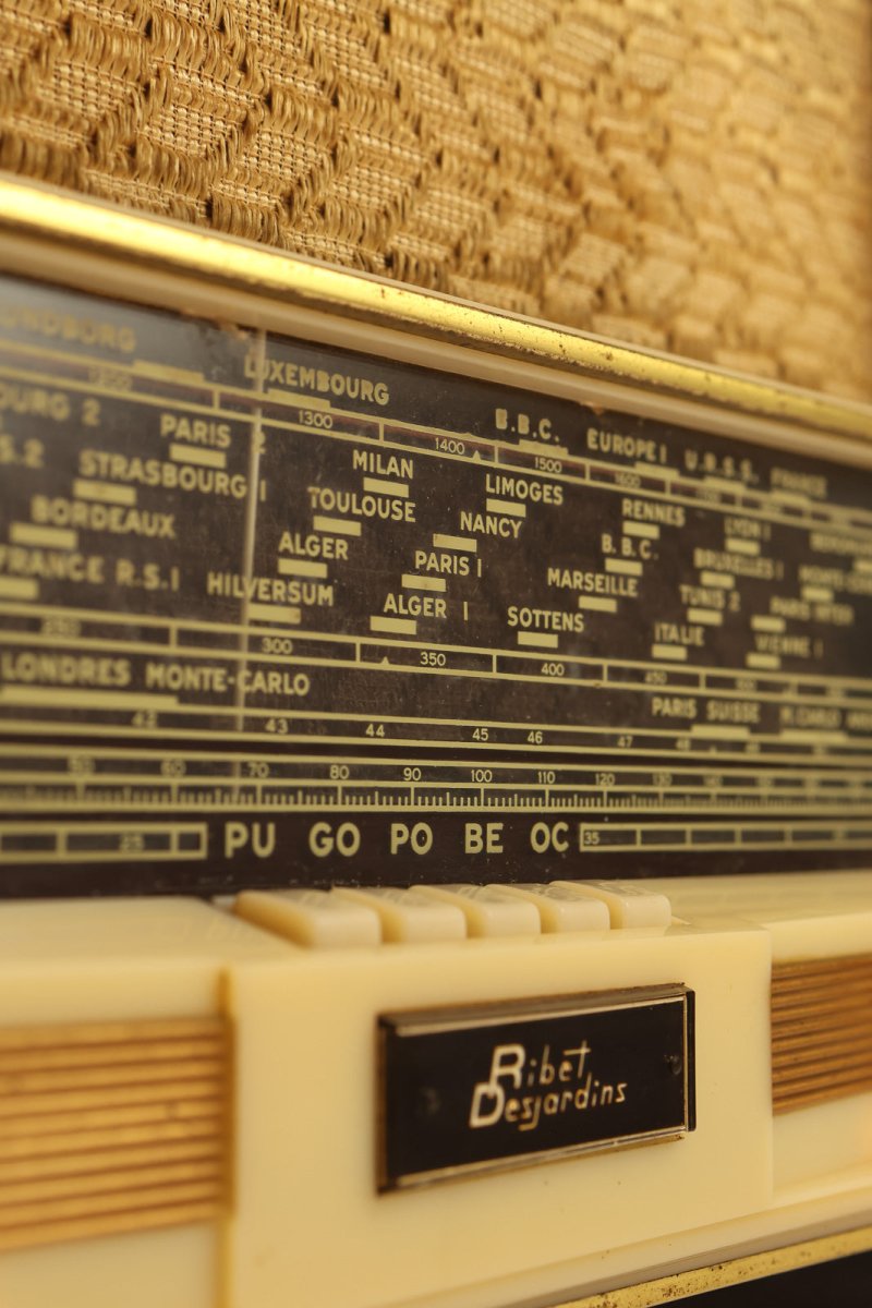 Radio Bluetooth Desjardins Vintage 50’S - radio - vintage - bluetooth - tsf - absolument - dab - modernisation - retrofit