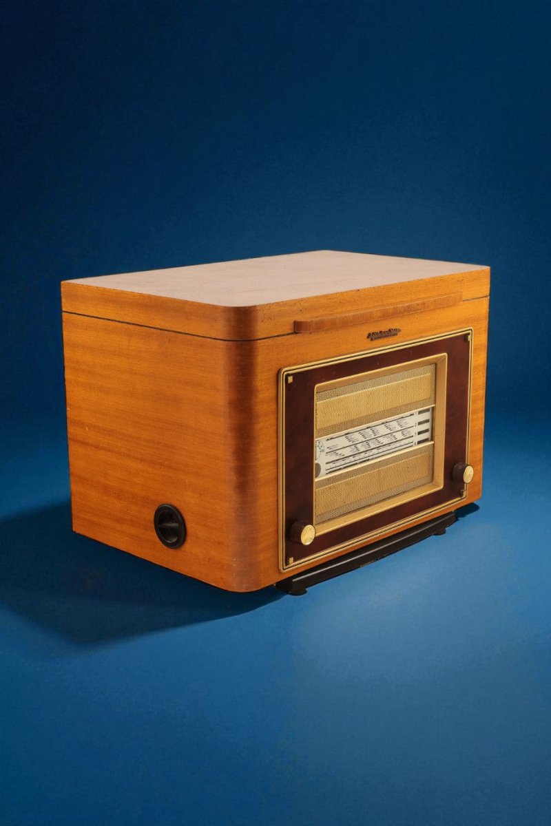 Radio Bluetooth La Voix de Son Maître Vintage 50’S - radio - vintage - bluetooth - tsf - absolument - dab - modernisation - retrofit
