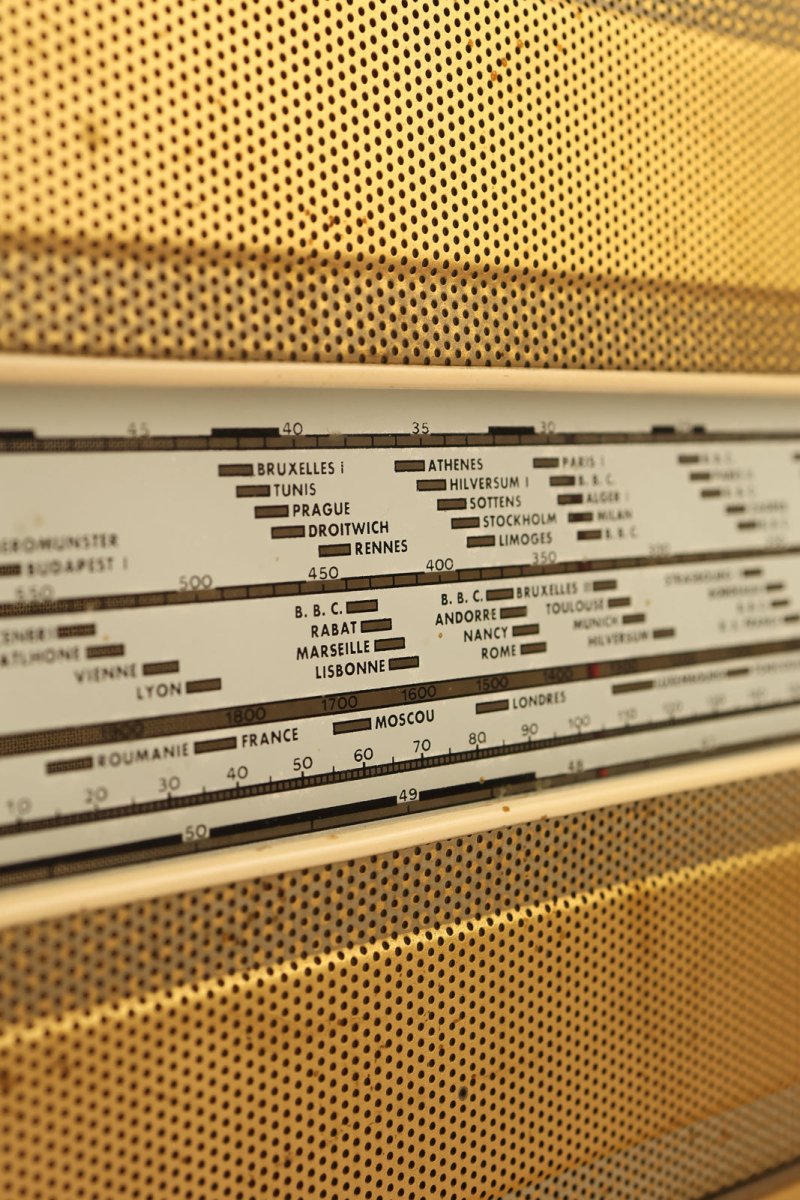 Radio Bluetooth La Voix de Son Maître Vintage 50’S - radio - vintage - bluetooth - tsf - absolument - dab - modernisation - retrofit