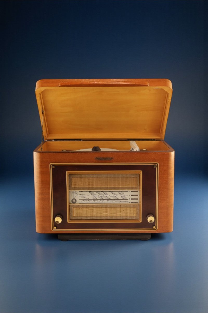 Radio Bluetooth La Voix de Son Maître Vintage 50’S - radio - vintage - bluetooth - tsf - absolument - dab - modernisation - retrofit