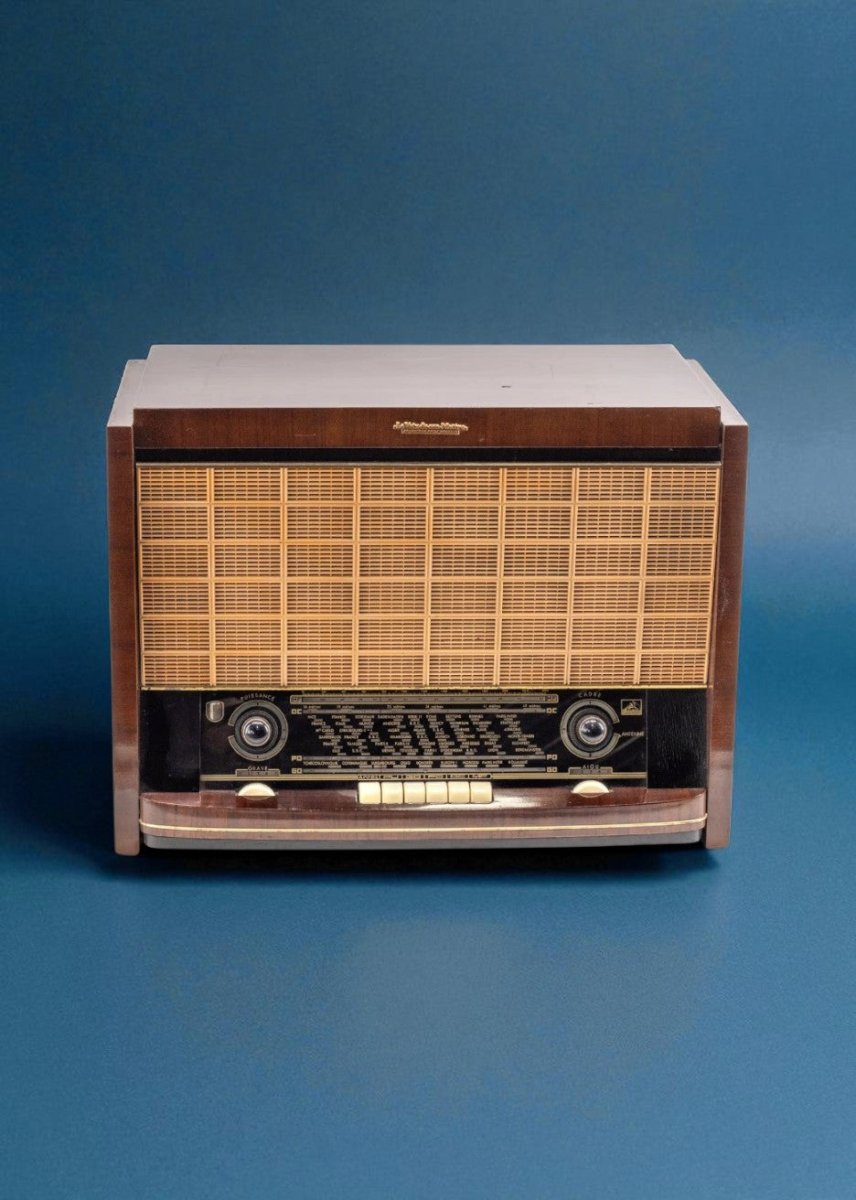 Radio Bluetooth La voix de son Maître Vintage 50’S - radio - vintage - bluetooth - tsf - absolument - dab - modernisation - retrofit