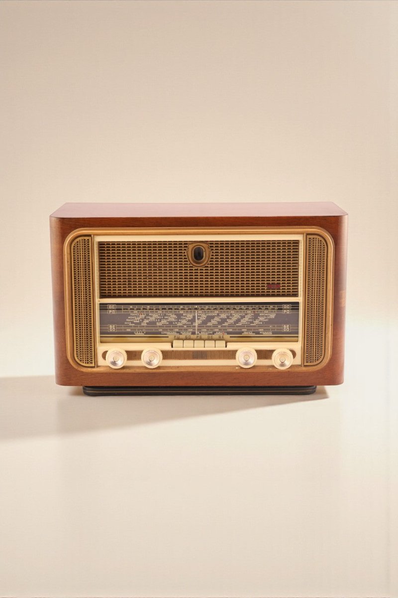 Radio Bluetooth La voix du Monde Vintage 50’s - radio - vintage - bluetooth - tsf - absolument - dab - modernisation - retrofit