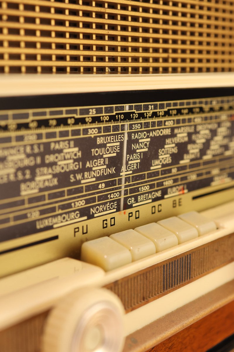 Radio Bluetooth La voix du Monde Vintage 50’s - radio - vintage - bluetooth - tsf - absolument - dab - modernisation - retrofit