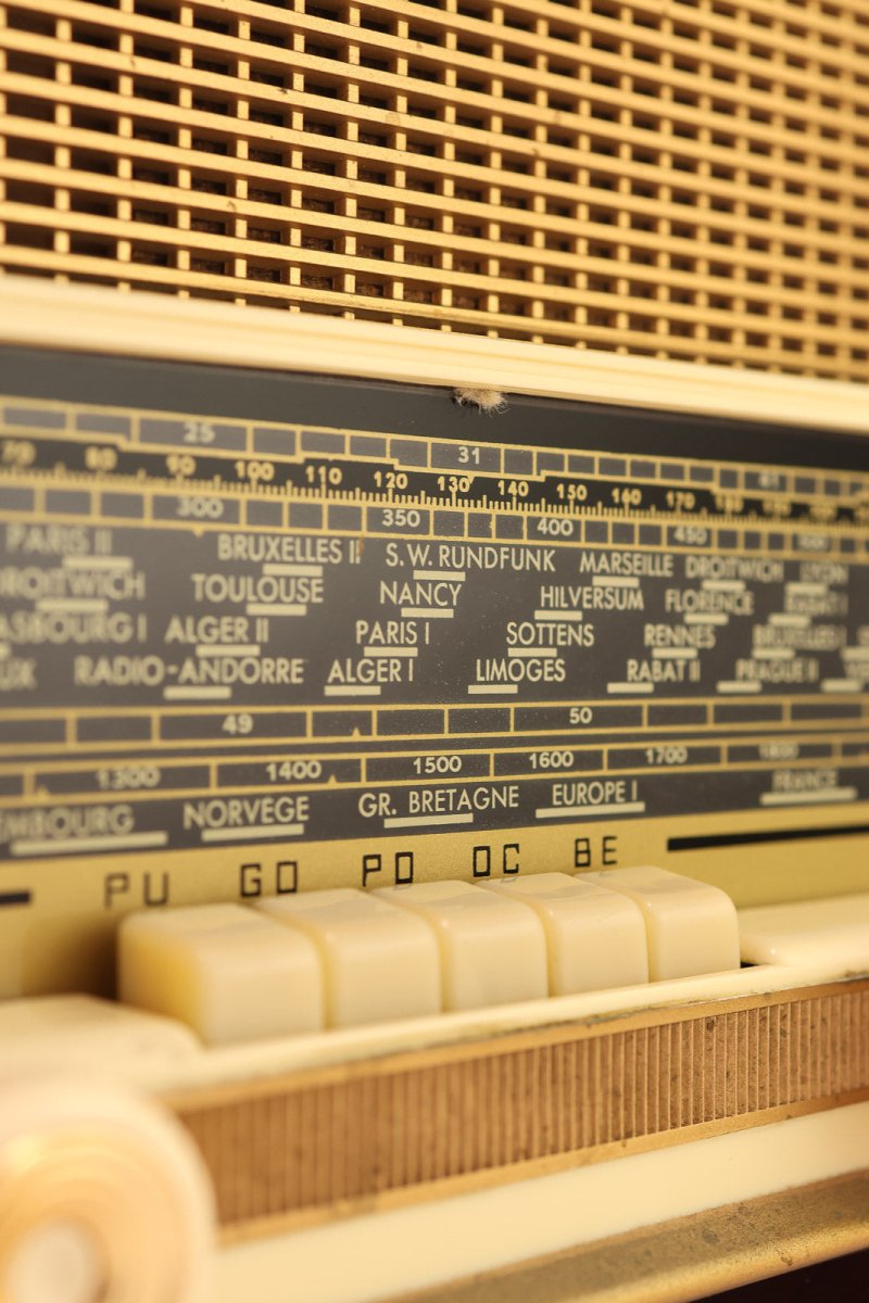 Radio Bluetooth La voix du Monde Vintage 50’s - radio - vintage - bluetooth - tsf - absolument - dab - modernisation - retrofit