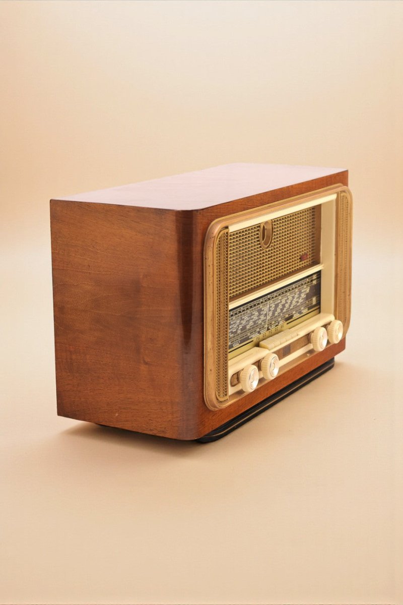Radio Bluetooth La voix du Monde Vintage 50’s - radio - vintage - bluetooth - tsf - absolument - dab - modernisation - retrofit