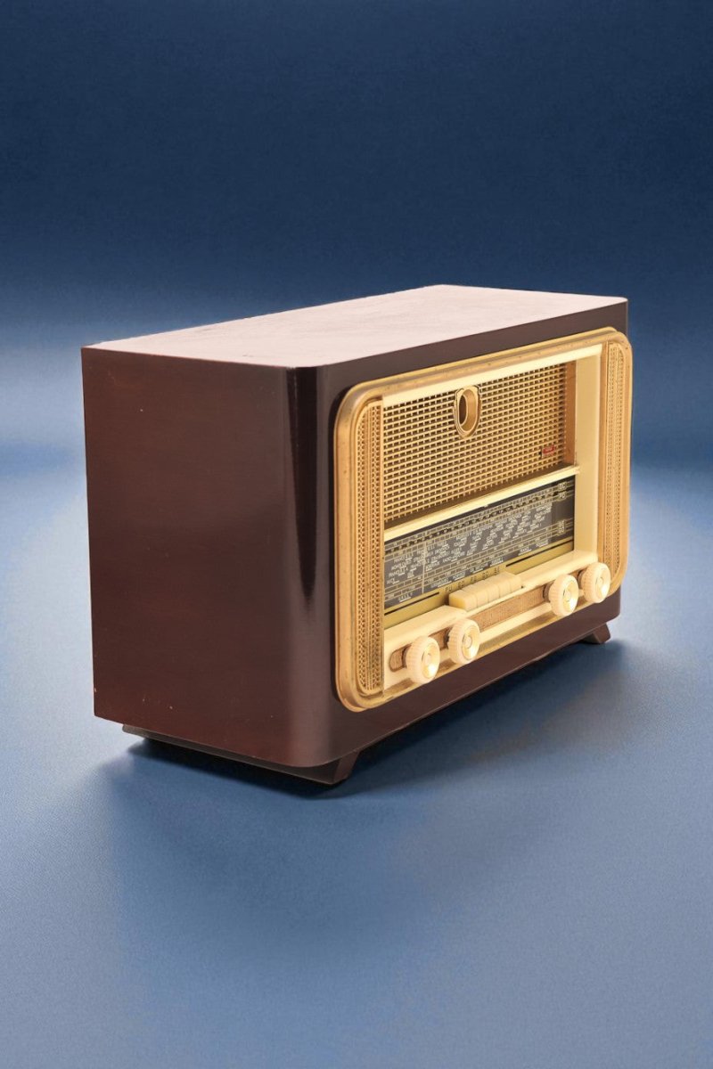 Radio Bluetooth La voix du Monde Vintage 50’s - radio - vintage - bluetooth - tsf - absolument - dab - modernisation - retrofit
