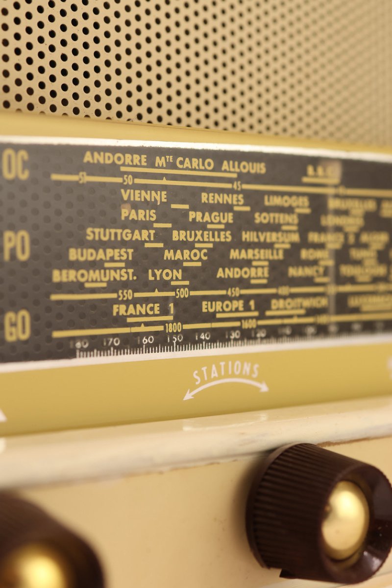 Radio Bluetooth Le Regional Vintage 50’S - radio - vintage - bluetooth - tsf - absolument - dab - modernisation - retrofit