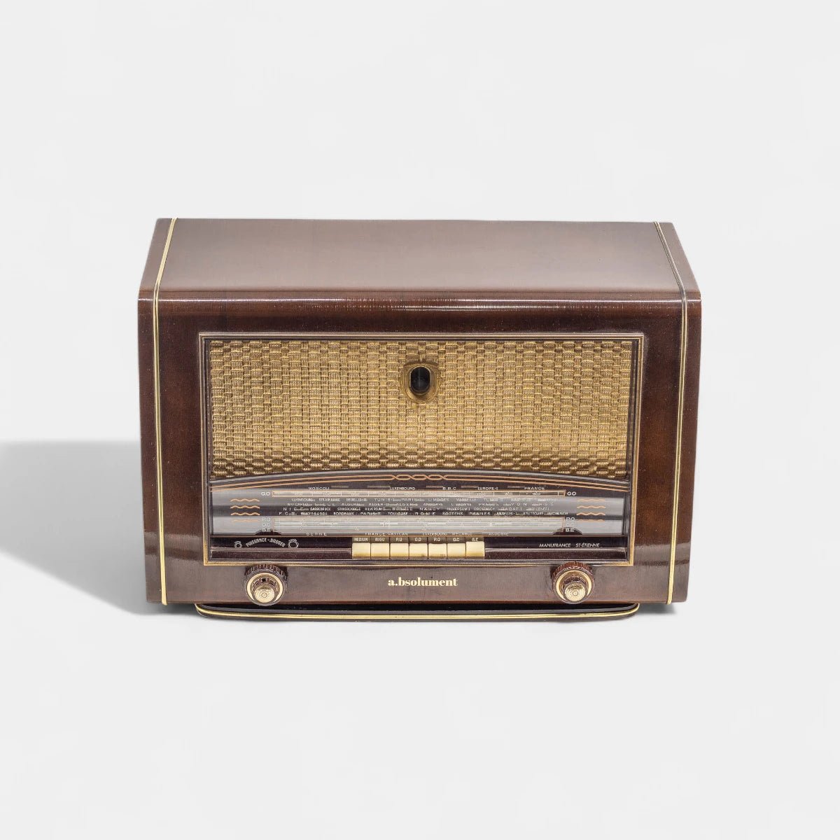 Radio Bluetooth Manufrance Vintage 50’S - enceinte - connectée - design - haut - de - gamme - vintage - prodige - radio