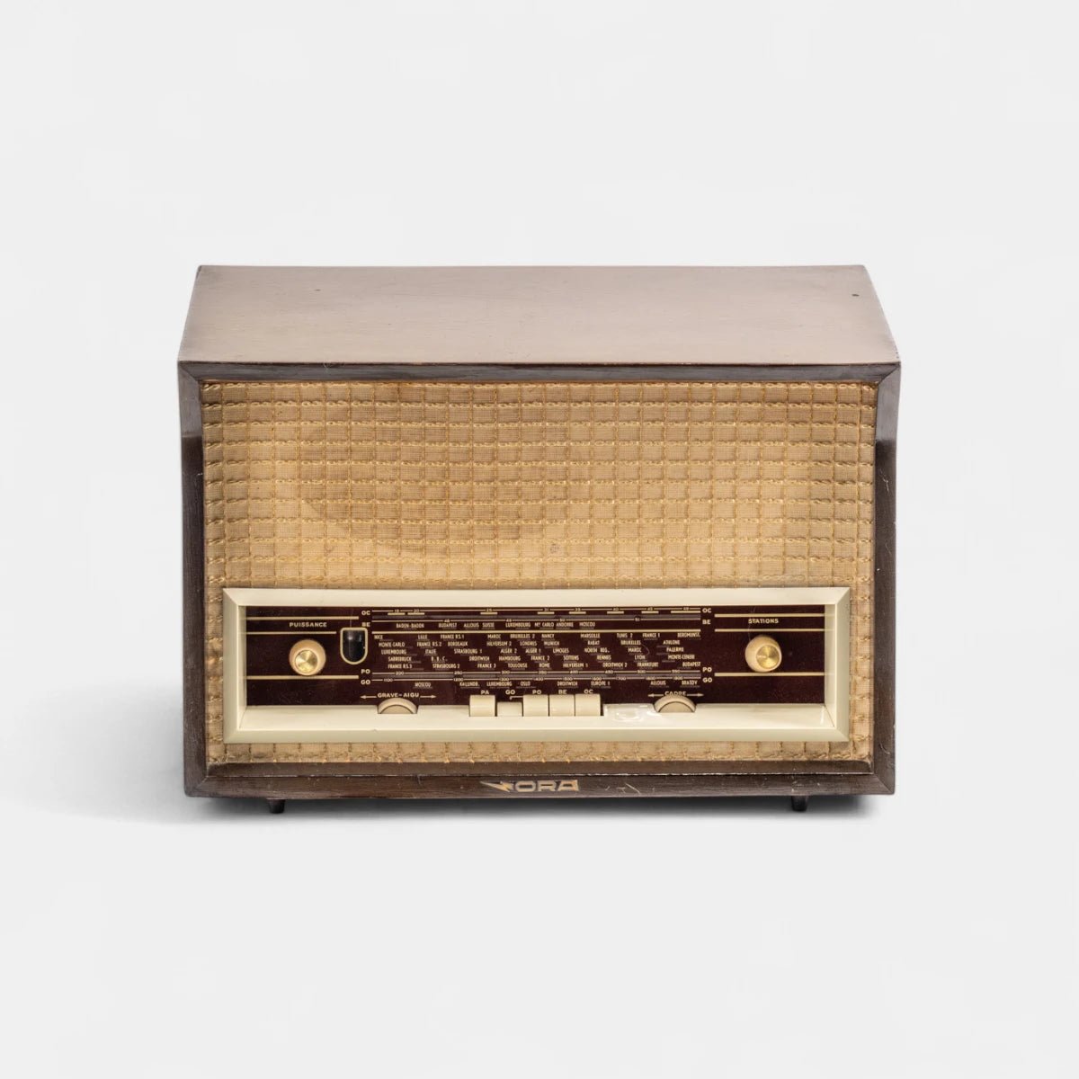 Radio Bluetooth Ora Vintage 50’S - enceinte - connectée - design - haut - de - gamme - vintage - prodige - radio