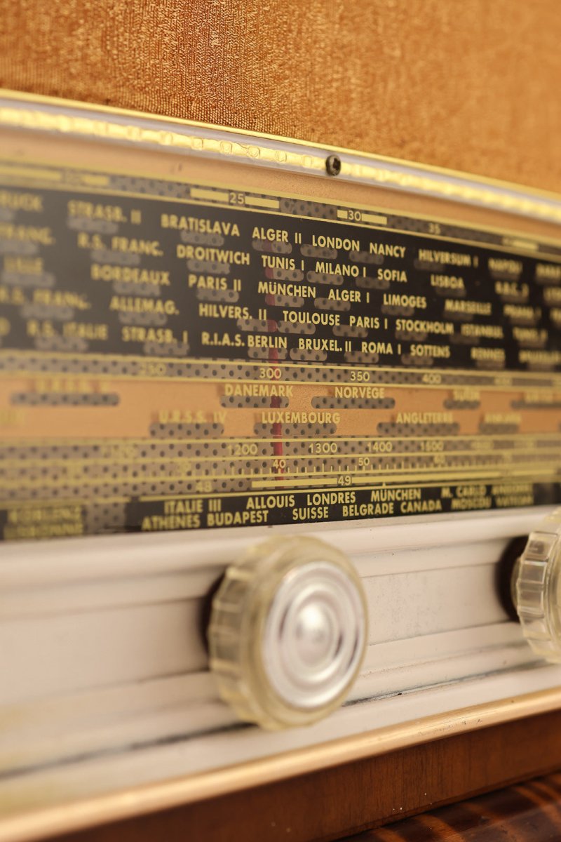Radio Bluetooth Perfecta Vintage 50’S - radio - vintage - bluetooth - tsf - absolument - dab - modernisation - retrofit
