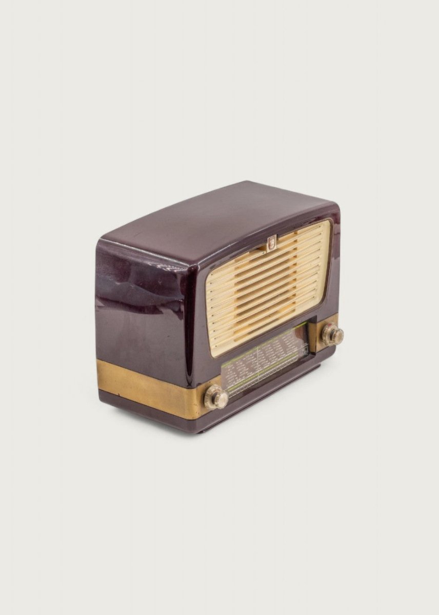 Radio Bluetooth Philips Vintage 50’S - radio - vintage - bluetooth - tsf - absolument - dab - modernisation - retrofit