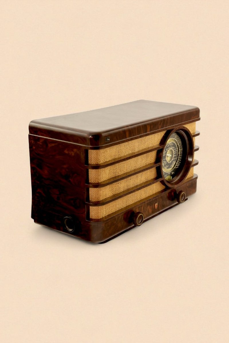 Radio Bluetooth Philips Vintage 50's - radio - vintage - bluetooth - tsf - absolument - dab - modernisation - retrofit