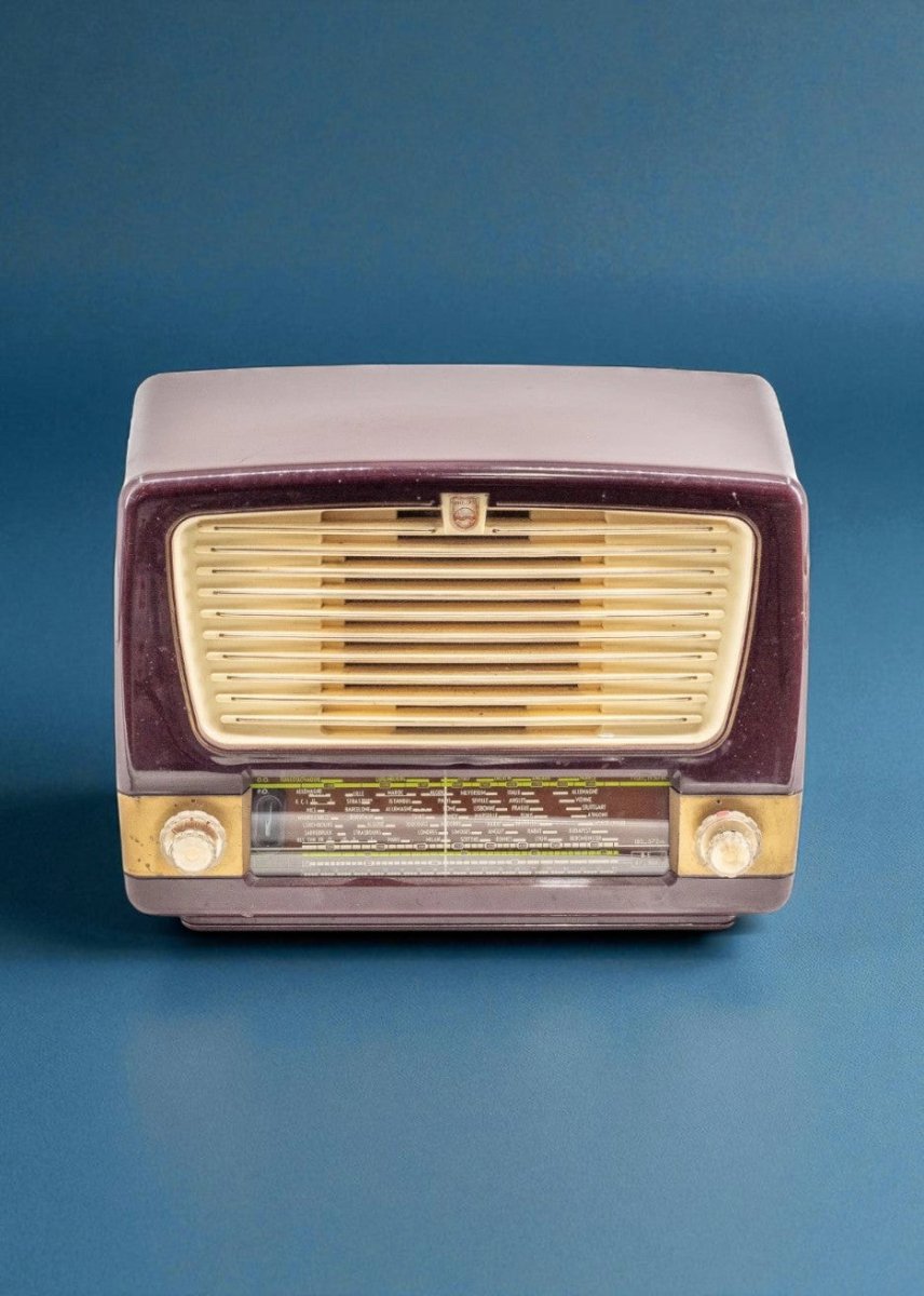 Radio Bluetooth Philips Vintage 50’S - radio - vintage - bluetooth - tsf - absolument - dab - modernisation - retrofit