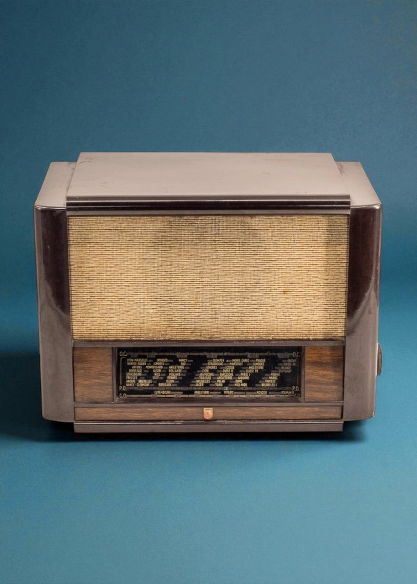 Radio Bluetooth Philips Vintage 50’S - radio - vintage - bluetooth - tsf - absolument - dab - modernisation - retrofit