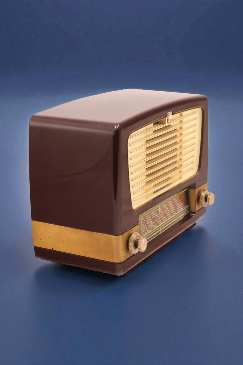 Radio Bluetooth Philips Vintage 50’S - radio - vintage - bluetooth - tsf - absolument - dab - modernisation - retrofit