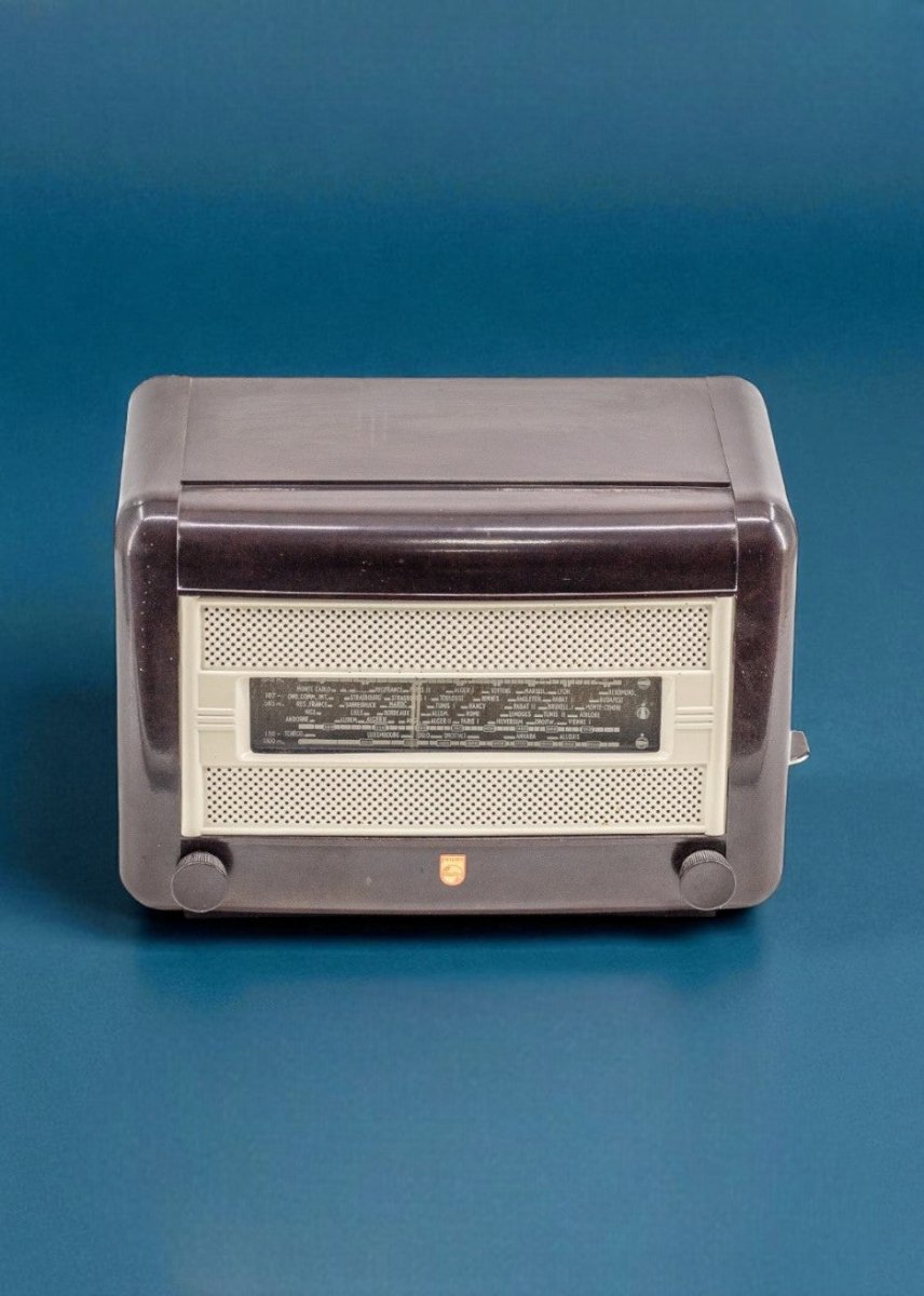 Radio Bluetooth Philips Vintage 50’S - radio - vintage - bluetooth - tsf - absolument - dab - modernisation - retrofit
