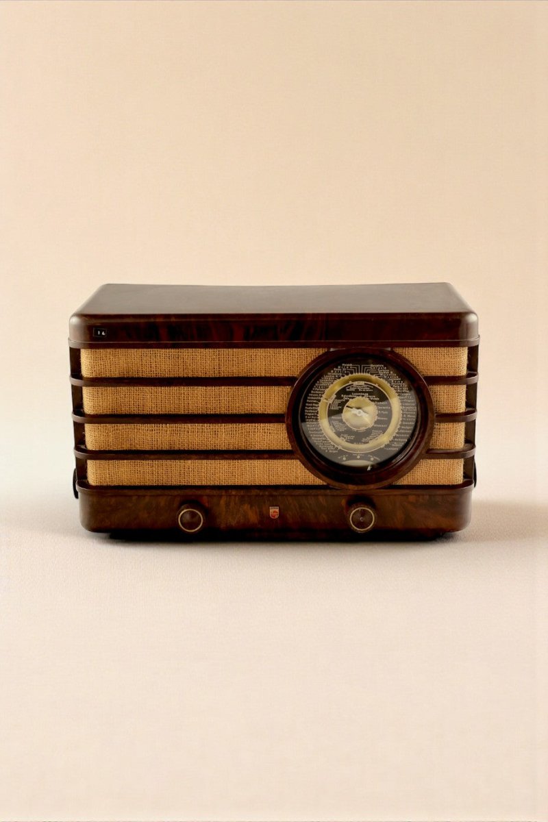 Radio Bluetooth Philips Vintage 50's - radio - vintage - bluetooth - tsf - absolument - dab - modernisation - retrofit