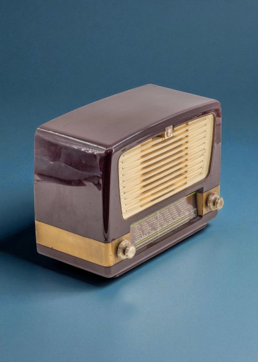 Radio Bluetooth Philips Vintage 50’S - radio - vintage - bluetooth - tsf - absolument - dab - modernisation - retrofit